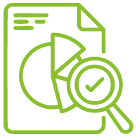 Informes de gestión trimestrales <br>con análisis de resultados